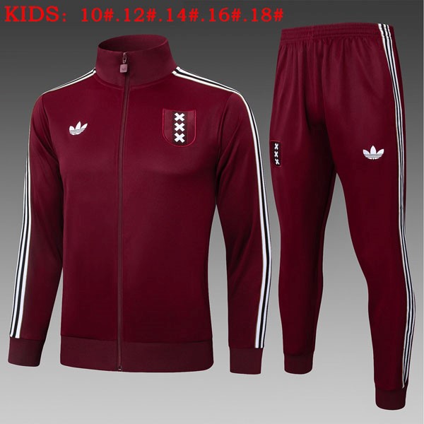 Ninos Chandal Ajax 2025/26 Rojo 5